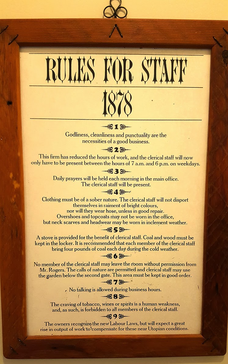 9 Rules for Staff in 1878 That Were Unbelievably Restricting 9 Rules for Staff in 1878 That Were Unbelievably Restricting