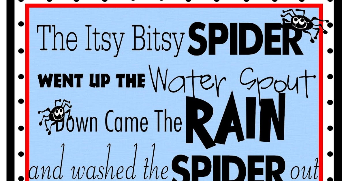 Free Printables For You: FREE Nursery Rhyme Printables