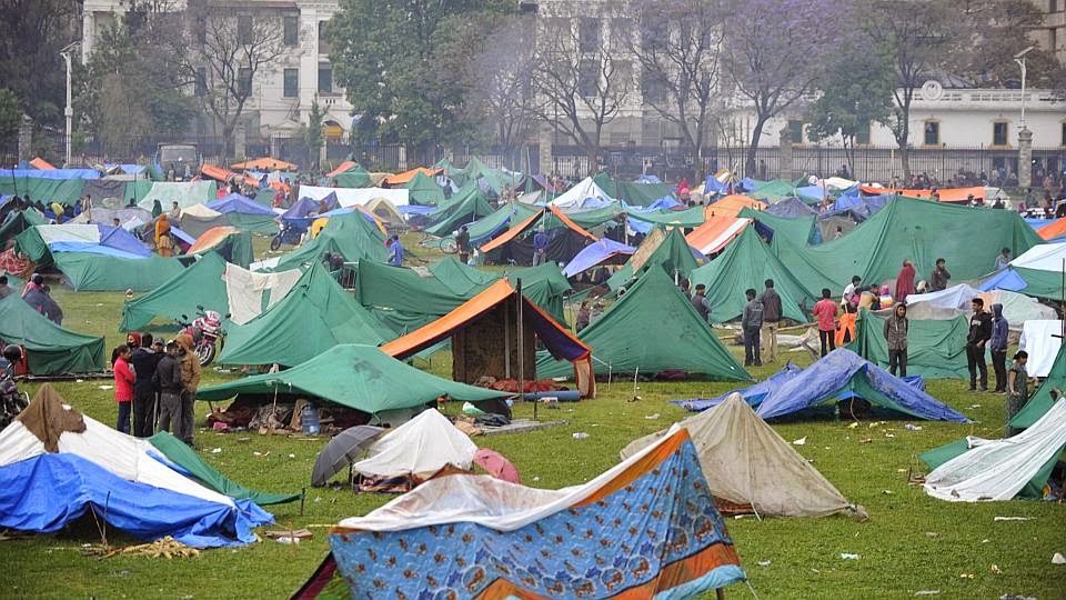Kathmandu Tent City Bridge to Nepal True Sojourners