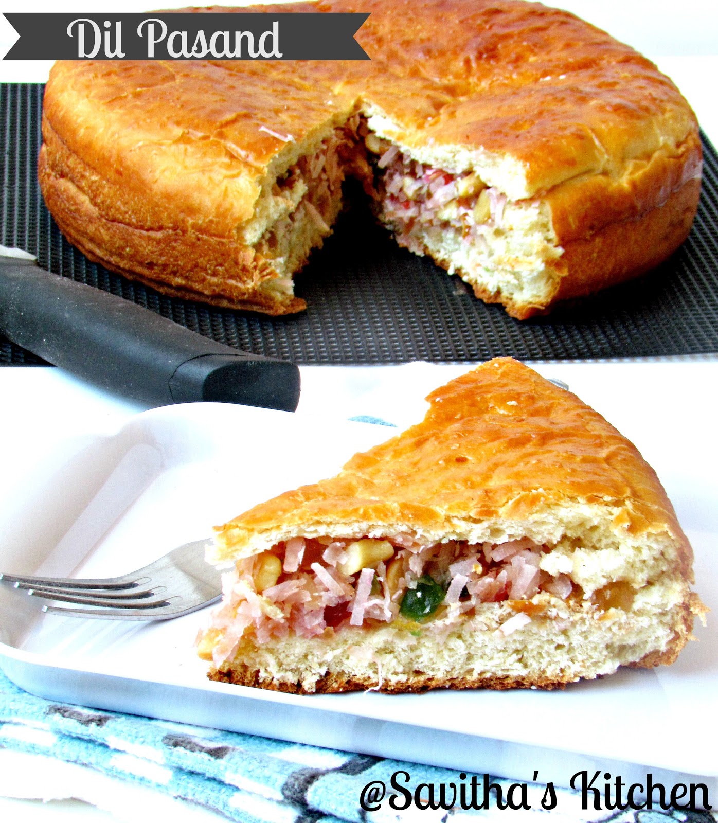 Savitha's Kitchen Dil Pasand / Dil Kush Tangzhong method of making