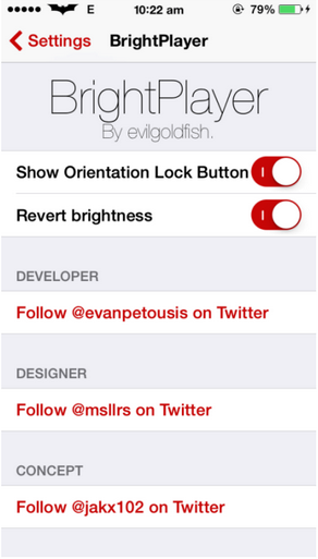 BrightPlayer (First Videos App Tweak) Cydia Tweak BrightPlayer (First Videos App Tweak) Cydia Tweak