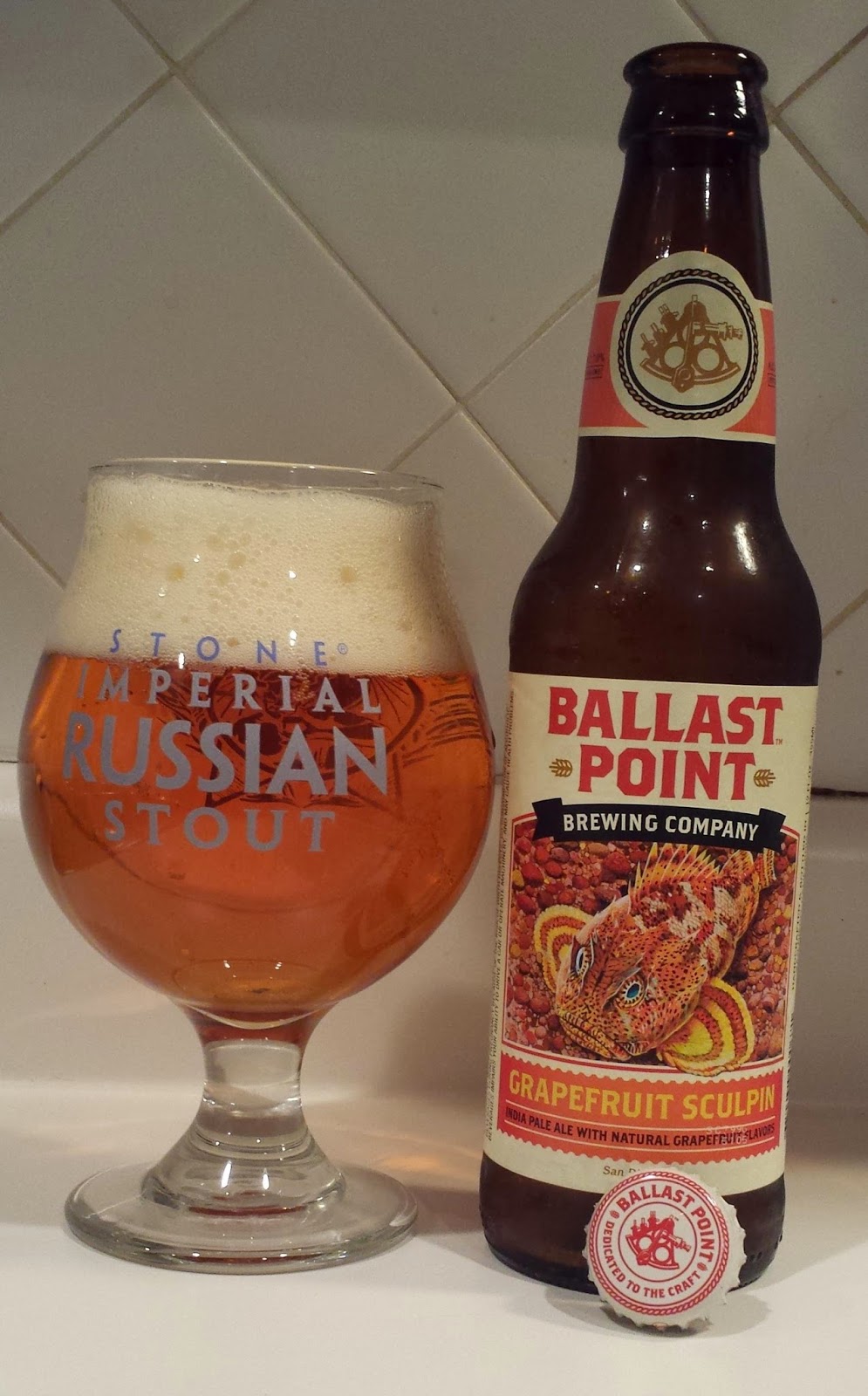 Not Another Beer Review Ballast Point Grapefruit Sculpin IPA