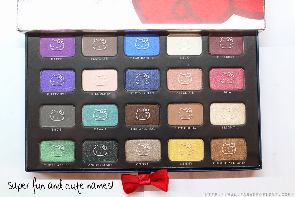 Sephora Hello Kitty 40th Anniversary Palette Roanna Tan Paradeoflove
