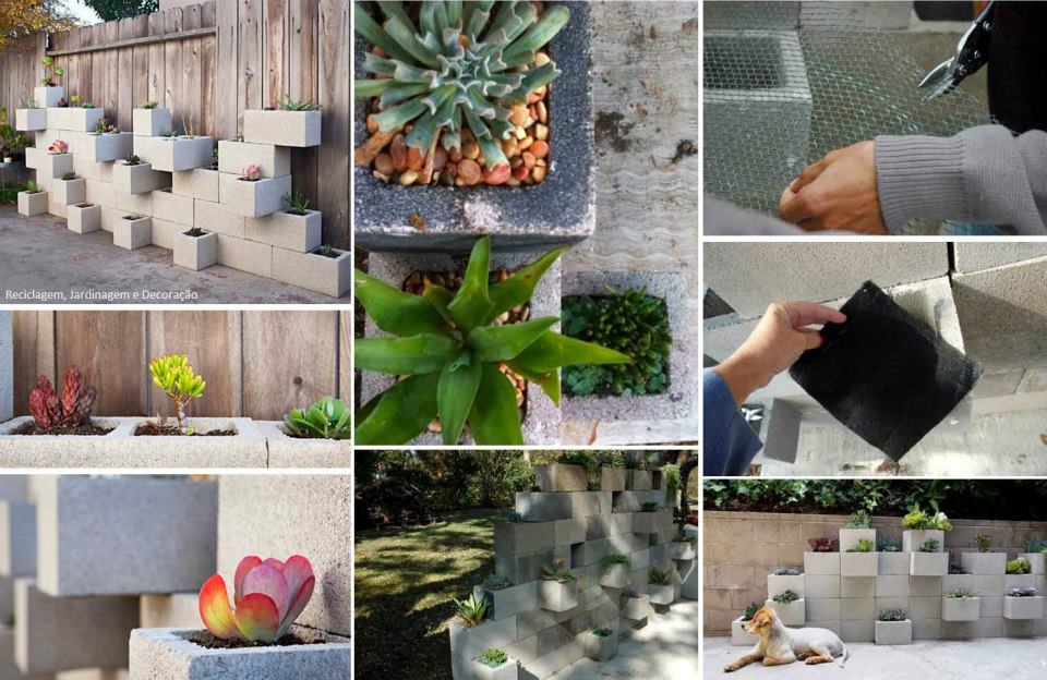 jardim vertical bloco:FALANDO DE VIDA!!: Jardim vertical, utilizando-se blocos de concreto jardim vertical bloco:FALANDO DE VIDA!!: Jardim vertical, utilizando-se blocos de concreto