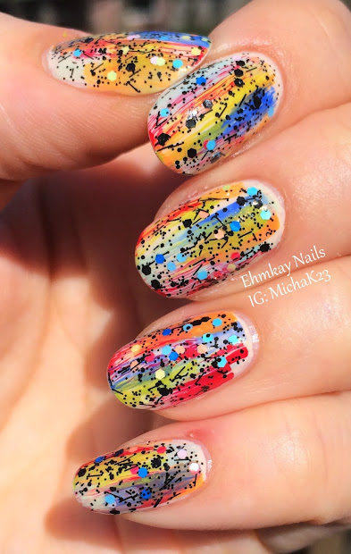 ehmkay nails opi graffiti nail