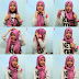 Tutorial Praktis Cara Memakai Kerudung Pashmina Terbaru