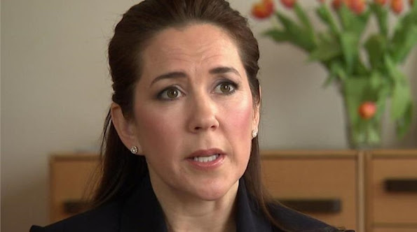 Princess Mary Interview On DR TV Crown Princess Mary Of Denmark Attended A Interview For Mary Foundation Project. Amaliegade,Copenhagen