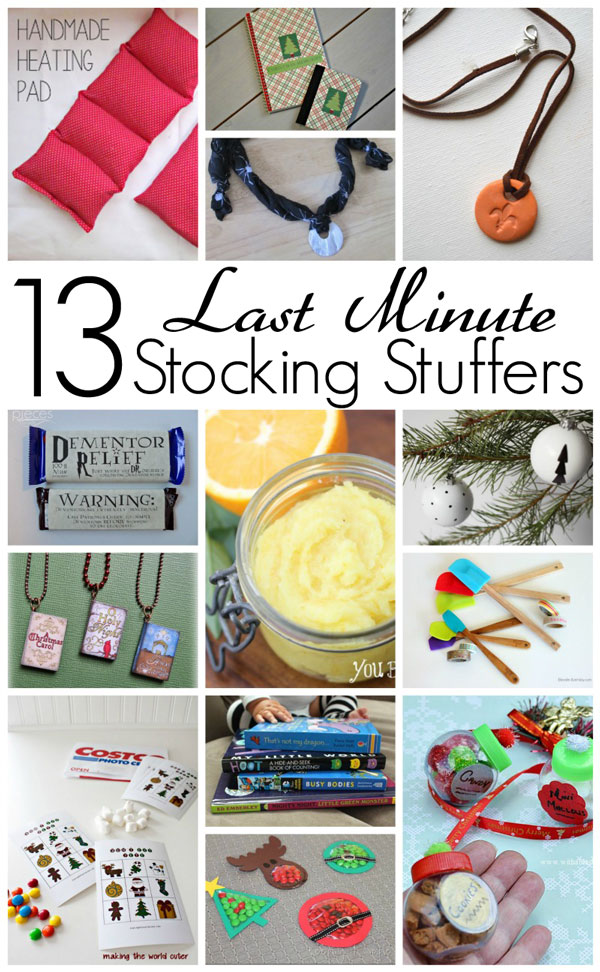 Pieces by Polly: 13 Last Minute Stocking Stuffers - Weekly Block Party  Link-Up