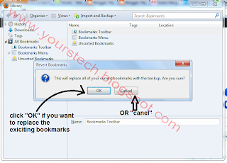 How to backup and restore bookmarks in firefox Bookmark+5