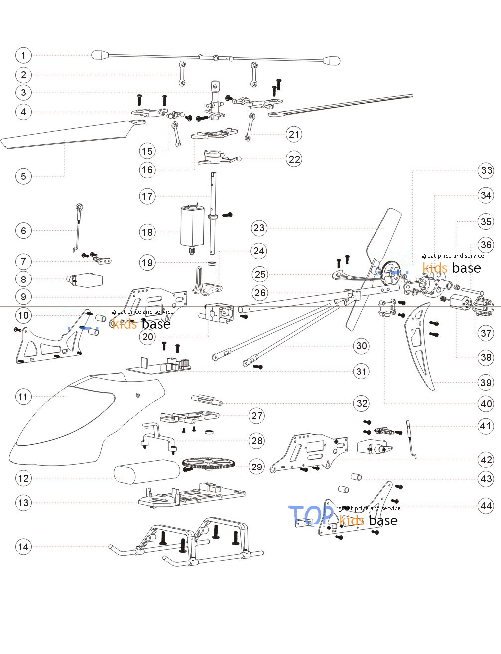 double horse 9116 rc helicopter