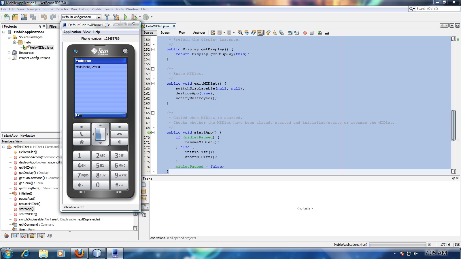 Anisuzzaman Sumon First J2ME Application & Deployment(.jar,.jad) for your Supported Mobile Phones