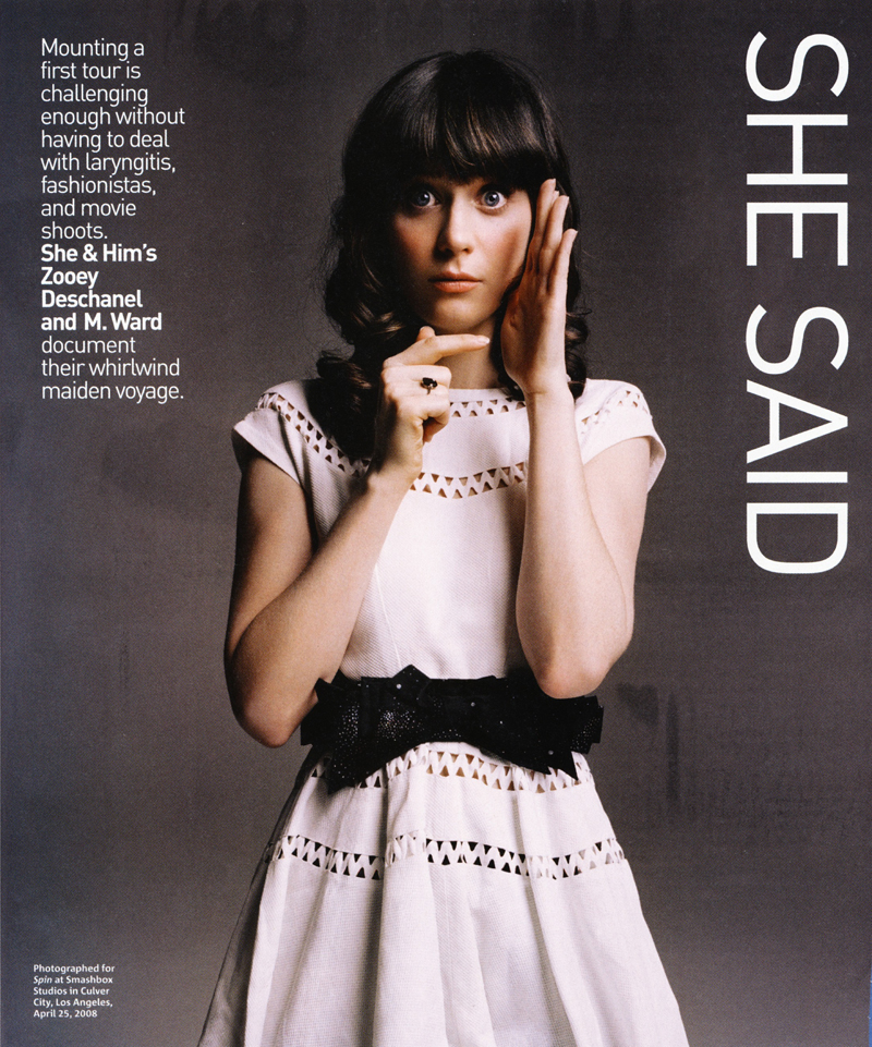 Zooey Deschanel teamed up with singer-songwriter M. Ward to release her ... Zooey Deschanel teamed up with singer-songwriter M. Ward to release her ...