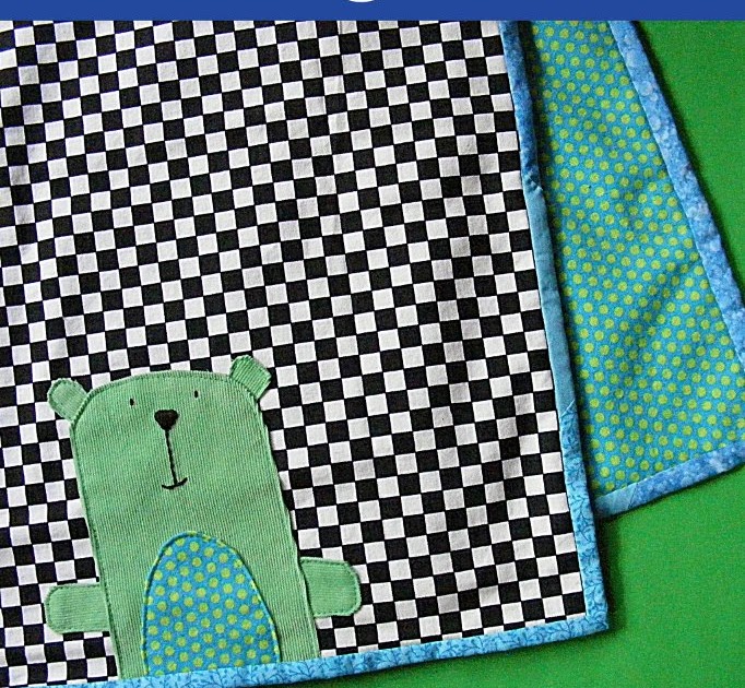 Wendi Gratz Free Sewing Pattern Receiving Blanket for Baby