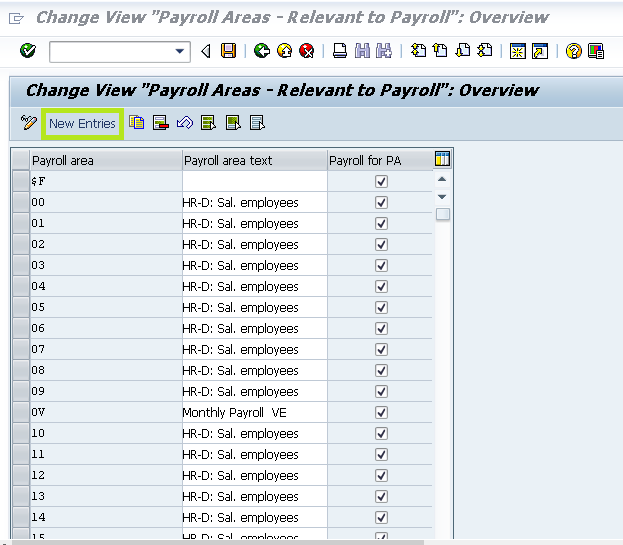 SAP HR HCM journey How to create payroll area in SAP