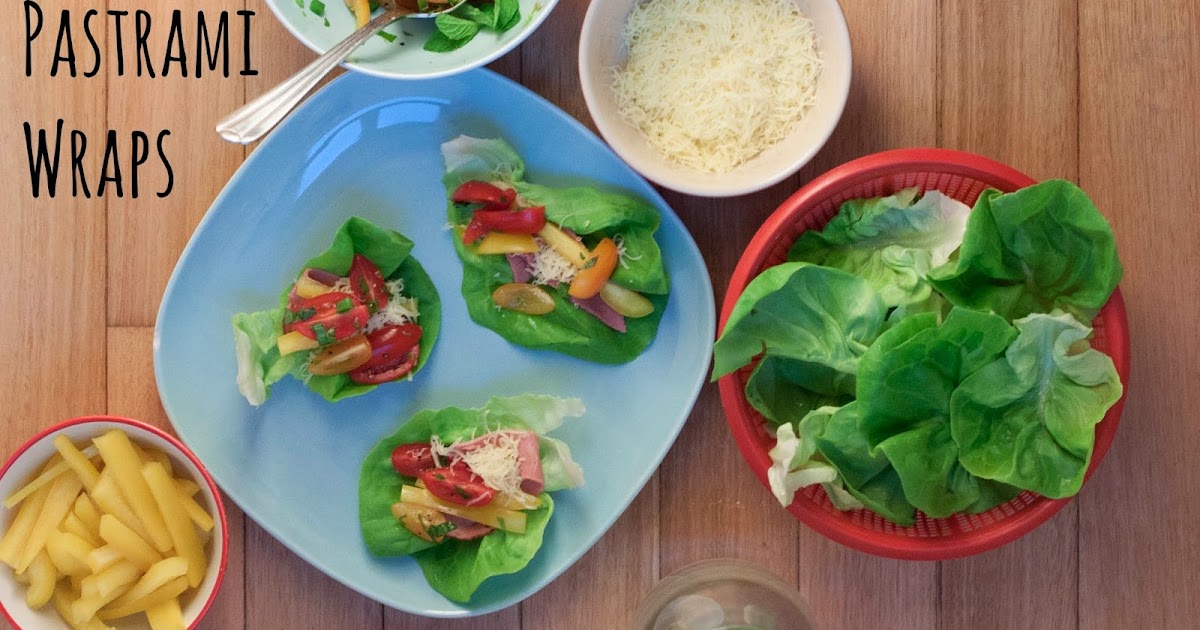 Simply Cooked Pastrami Wraps with Cherry Tomato Salsa
