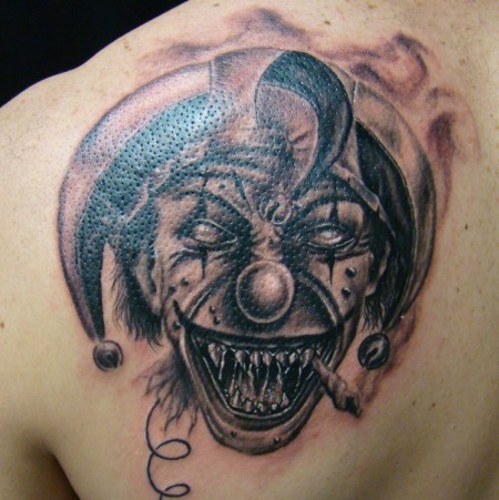 palhaco mal tattoos