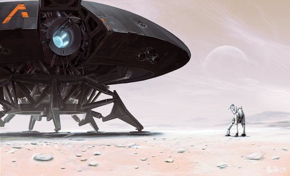 As ilustrações de ficção científica com um toque surreal de Alex Ries Alex Ries abiogenisis deviantart ilustrações ficção científica surreal alienígenas planetas espacial