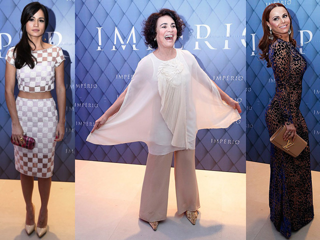 Nanda Costa, Regina Duarte e Viviane Araújo (Montagem:Luluonthesky/foto Felipe Assumpção e Felipe Panfili/AgNews )