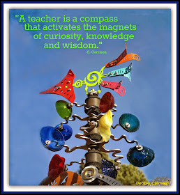 "A Teacher is a Compass!" EOY Festivities, a celebration! 