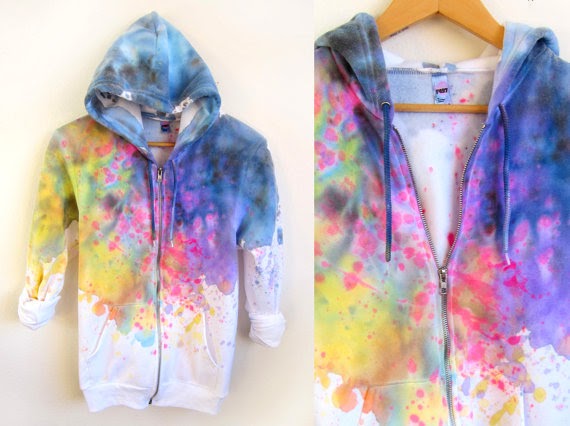 Chamarra salpicada de color | La Guarida Geek