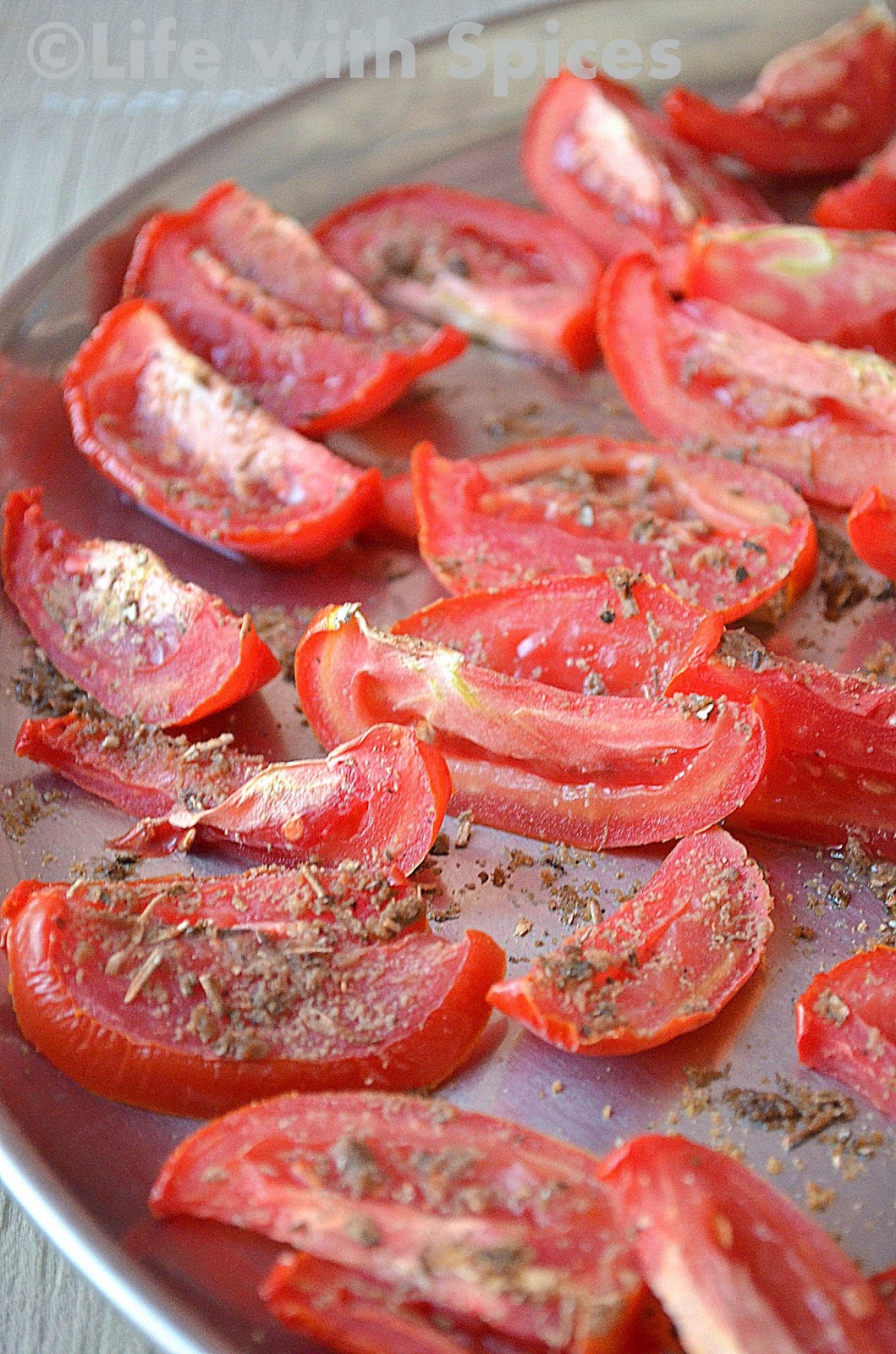 Life with spices SUN DRIED TOMATOES Summer Series 1