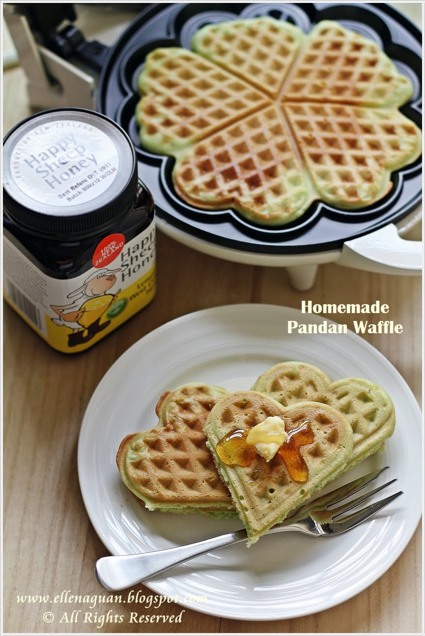 Cuisine Paradise Singapore Food Blog Recipes, Reviews And Travel Homemade Pandan Waffle