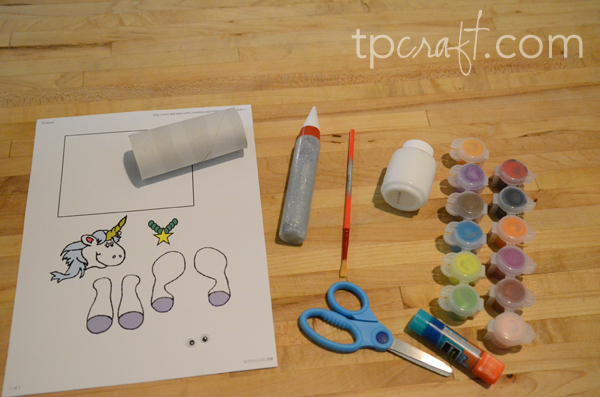 TPcraft.com: Toilet Paper Roll Unicorn