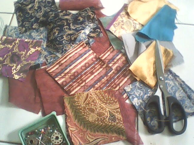 KERAJINAN TANGAN CARA MEMBUAT KESET DARI KAIN SISA