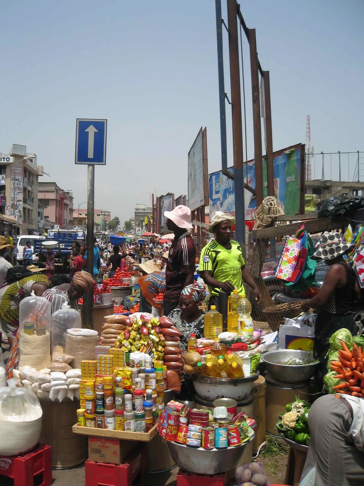 Two years in Ghana Makola
