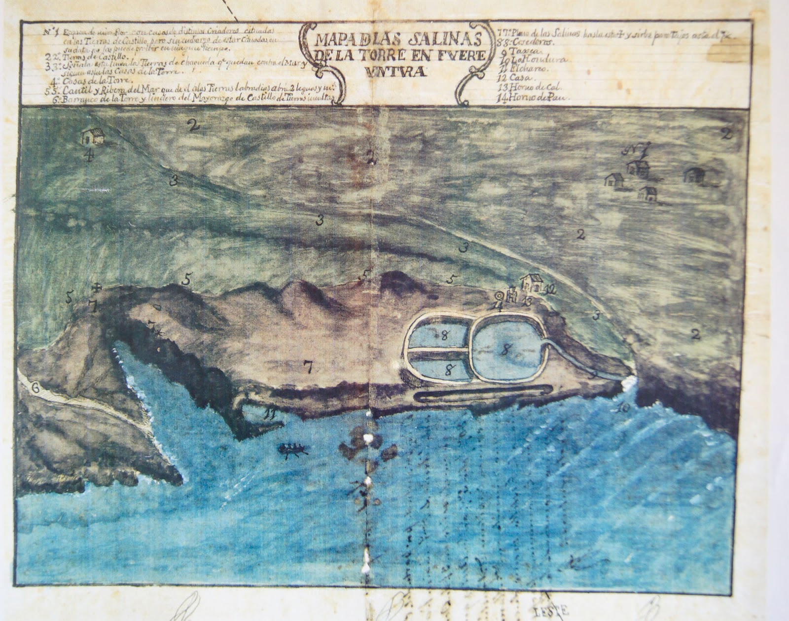 CUADERNO DE PUERTO DE CABRAS Las Salinas del Carmen, ¿1910?