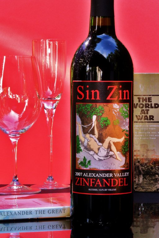 New Hampshire Wineman Sin Zin Alexander Valley 2007 Zinfandel