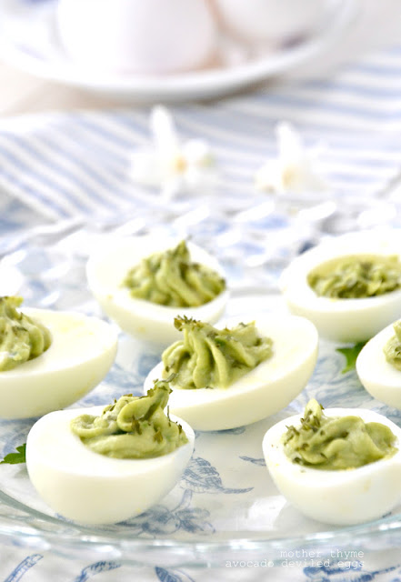 avocado deviled eggs