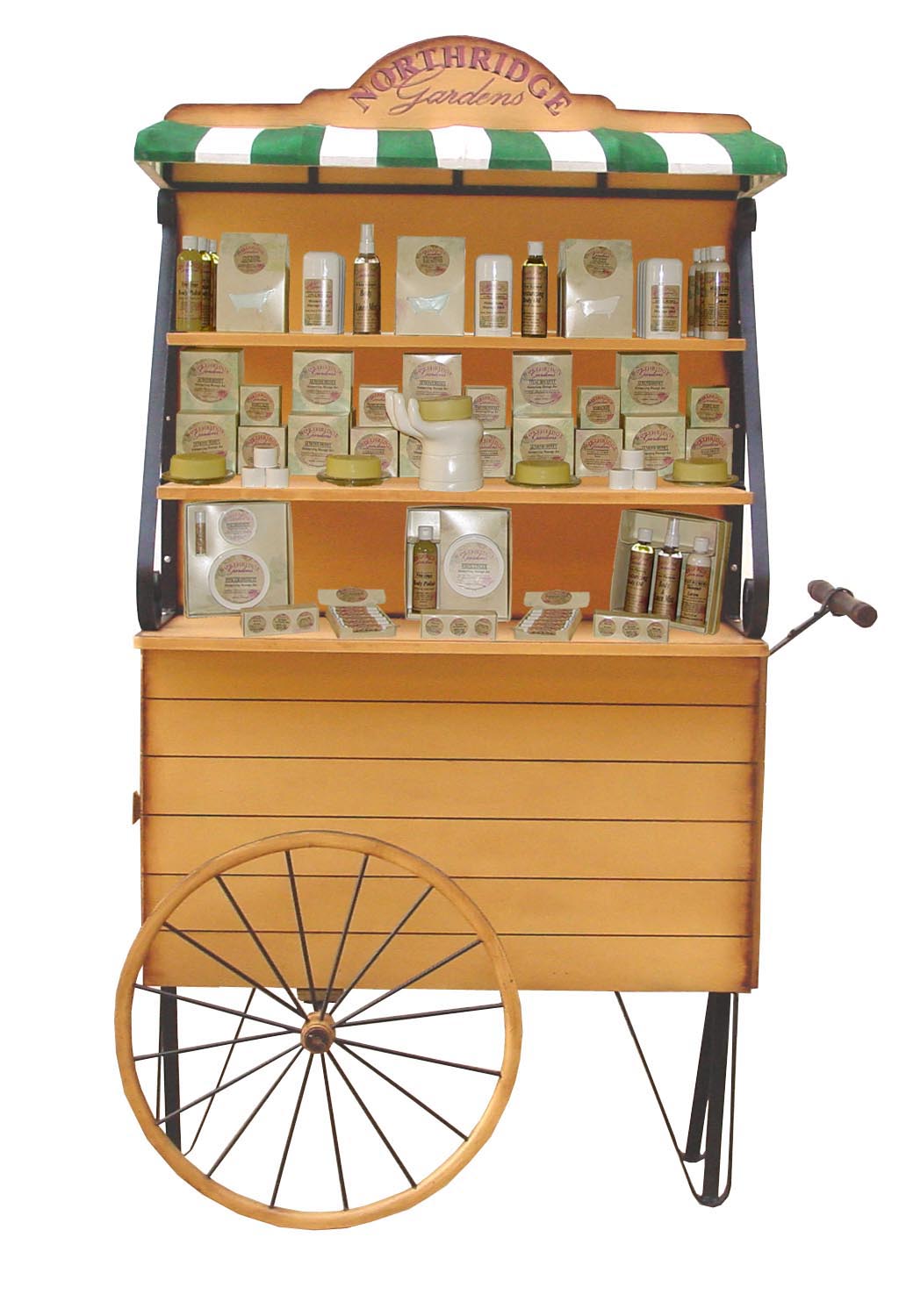 Arthur Q. Reyes Jr. Portfolio Flower Cart POP Display