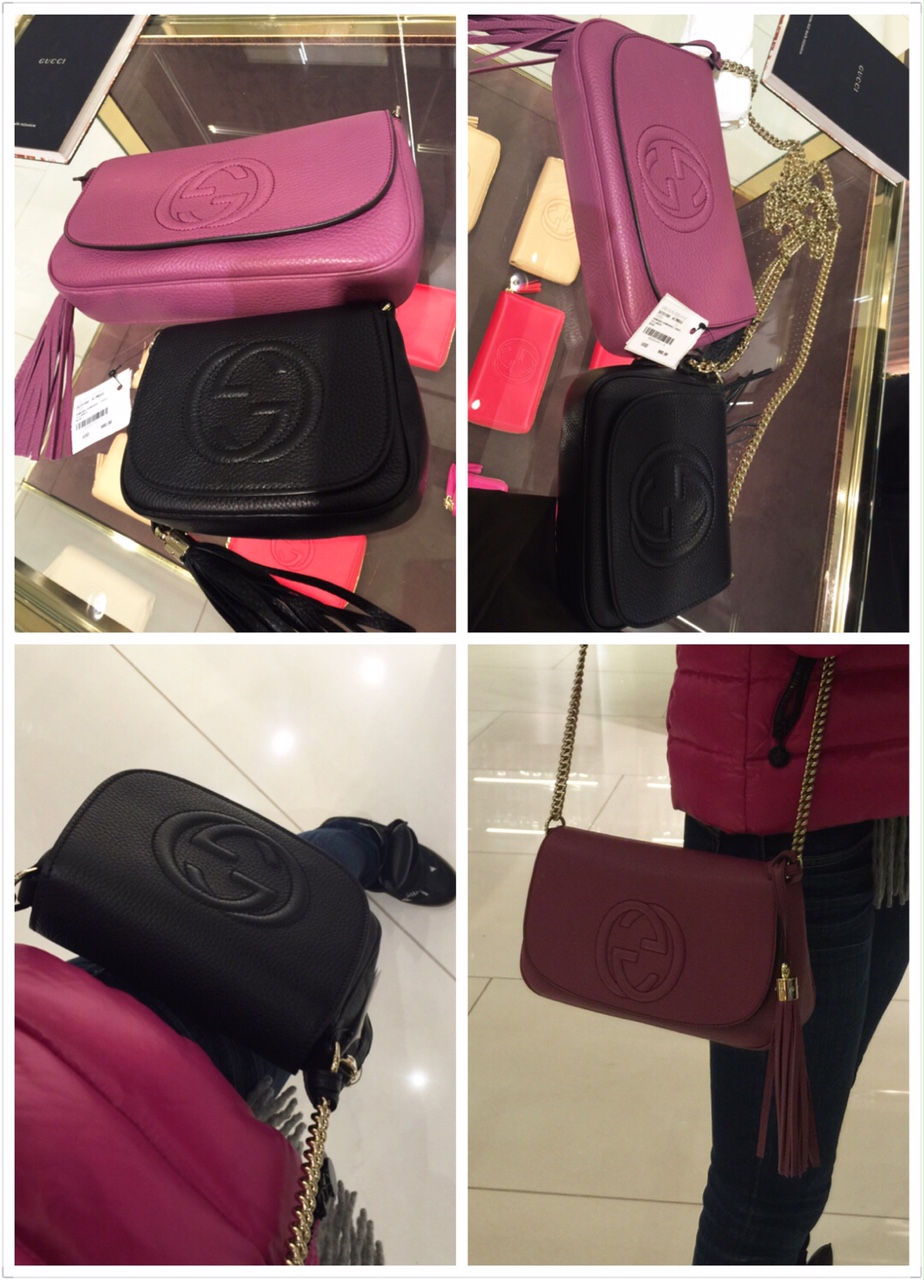 Gucci and Valentino designer sales or instore)