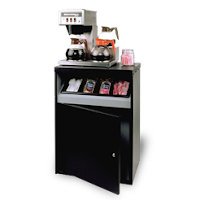 Get Organized With a Coffee Cabinet Get Organized With a Coffee Cabinet