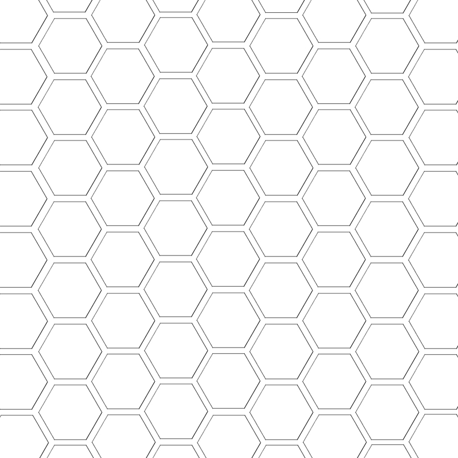 Mel Stampz Hexagon digital paper template & hex. paper freebies