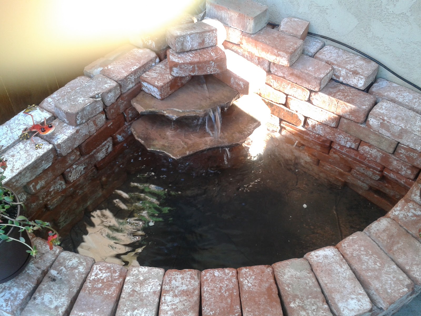 StringBeadz Designs How to build your own brick waterfall