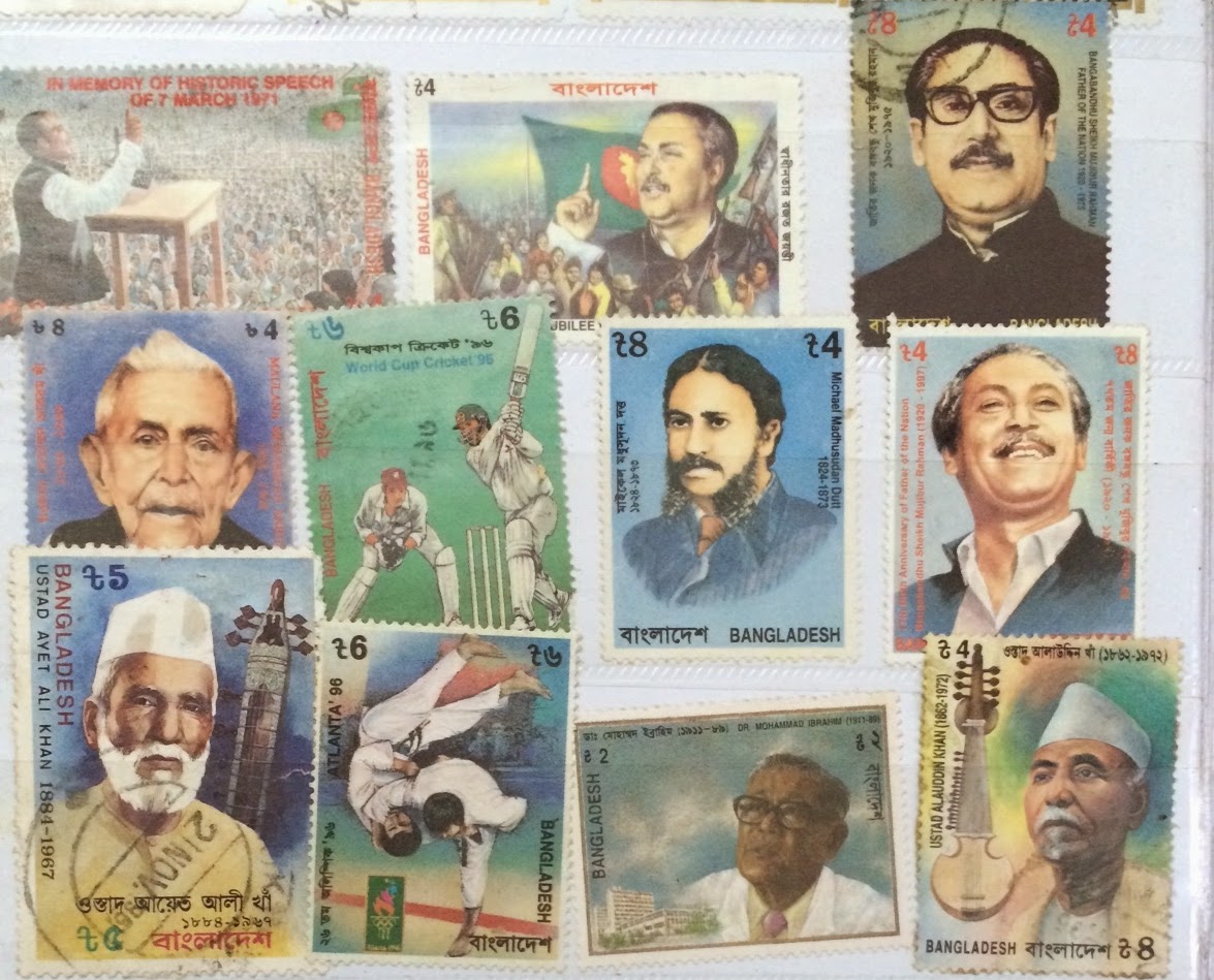 legends of Bangladesh stamps7-abu-zafar-md-shaleh