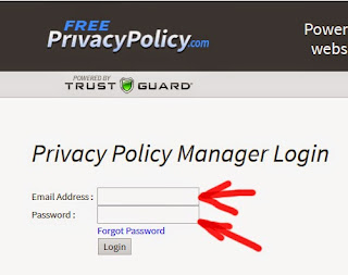 cara membuat privacy policy disclaimer