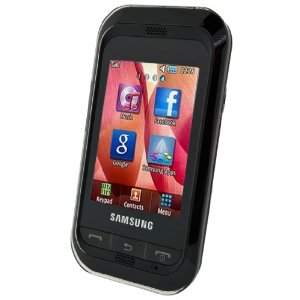 Samsung GTC3300KEUBK C3300 Champ Unlocked Quad-Band Touchscreen Phone with FM Radio, Stereo Bluetooth and microSD Slot-Unlocked Phone-No Warranty-Black