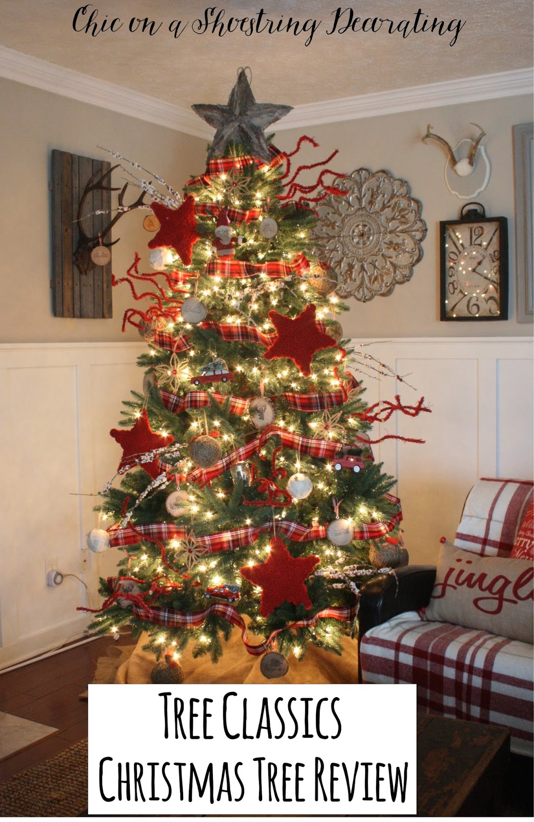 Chic on a Shoestring Decorating Tree Classics Christmas Tree Review