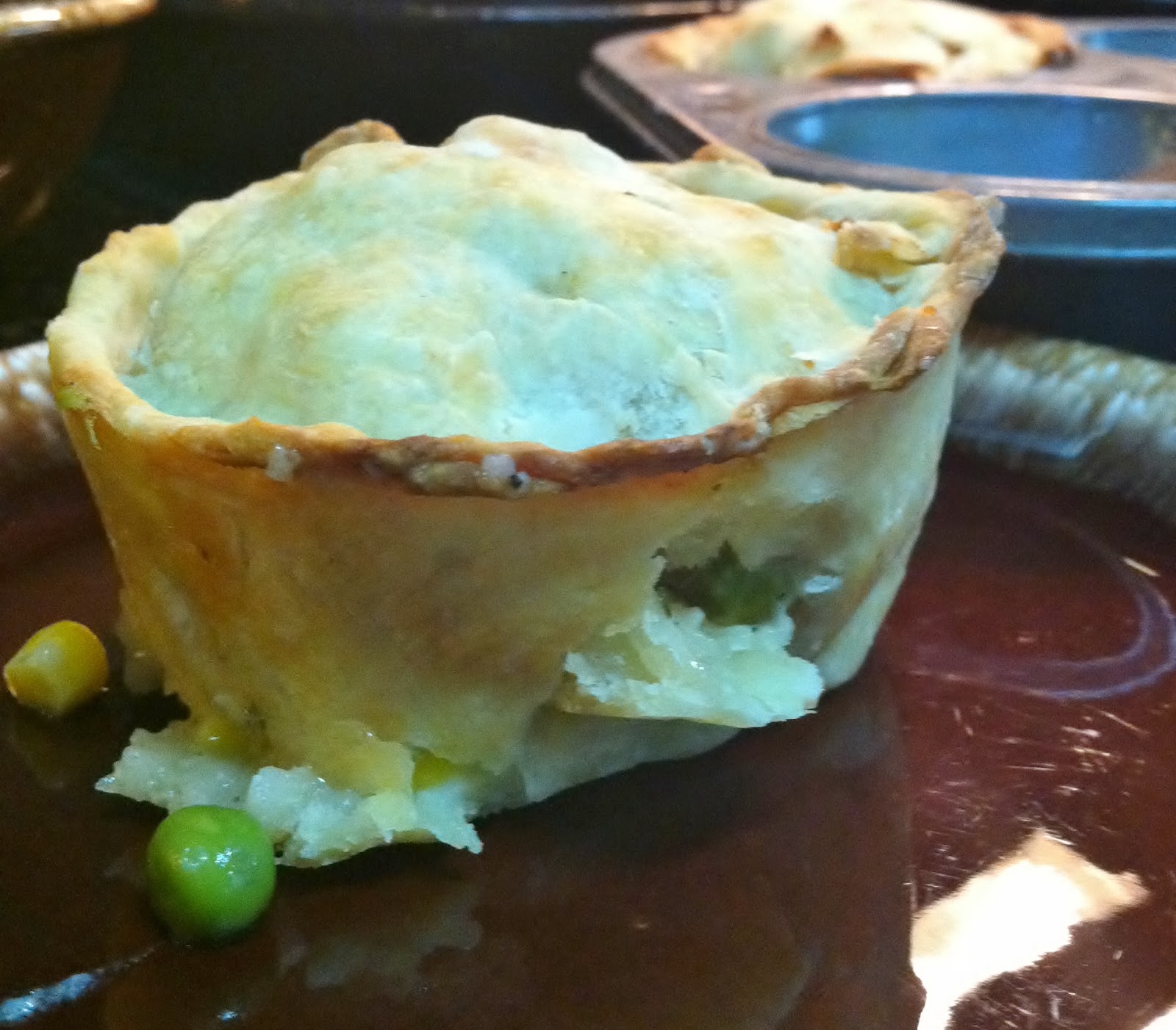 adding to the beauty Single Serving Pot Pie