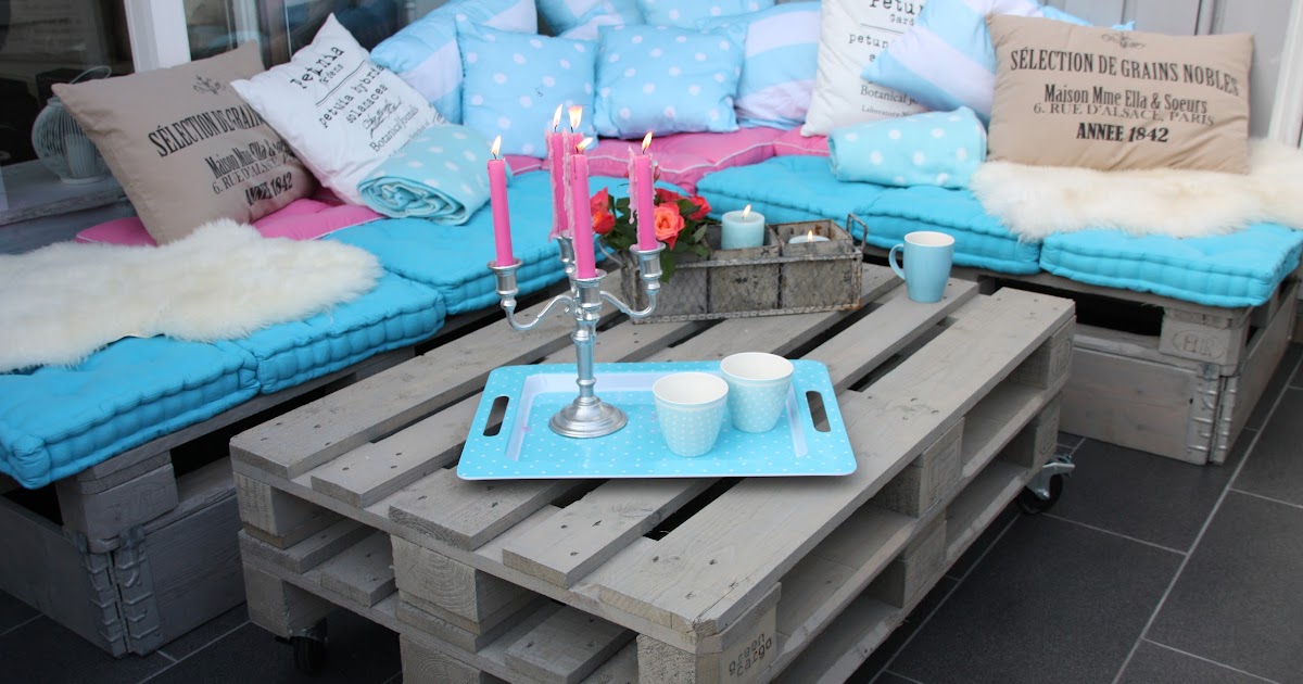 DAISYS HOME: SE VÅR HJEMMELAGDE " LOUNGE " PÅ TERRASSEN...