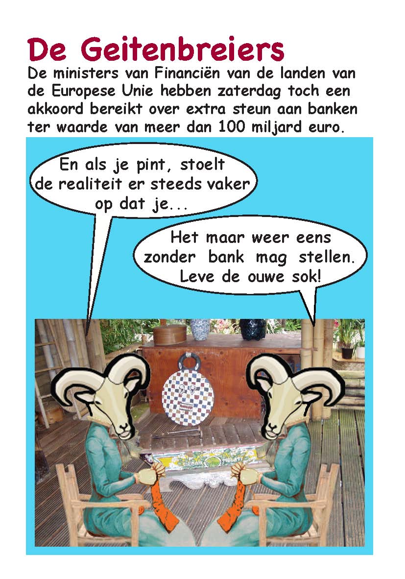 Genomen op de bank