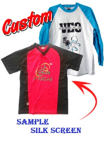 Sample T-Shirt Silk Screen