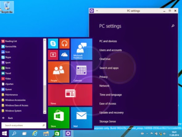 Windows 9 “Threshold”: Screenshots και hands-on video με το νέο Start Menu! [Video]