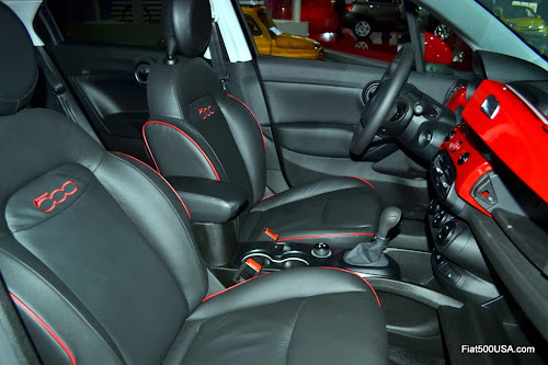Fiat 500X by Mopar Leather Seats