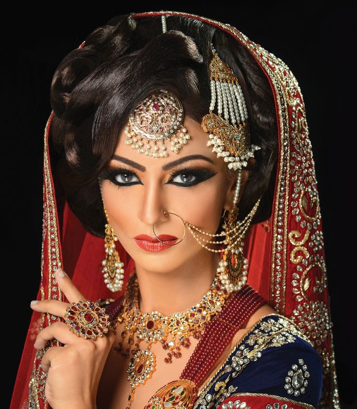 Beauti Stylish Bridal Makeup Ideas For Bridal 2015 Image ...