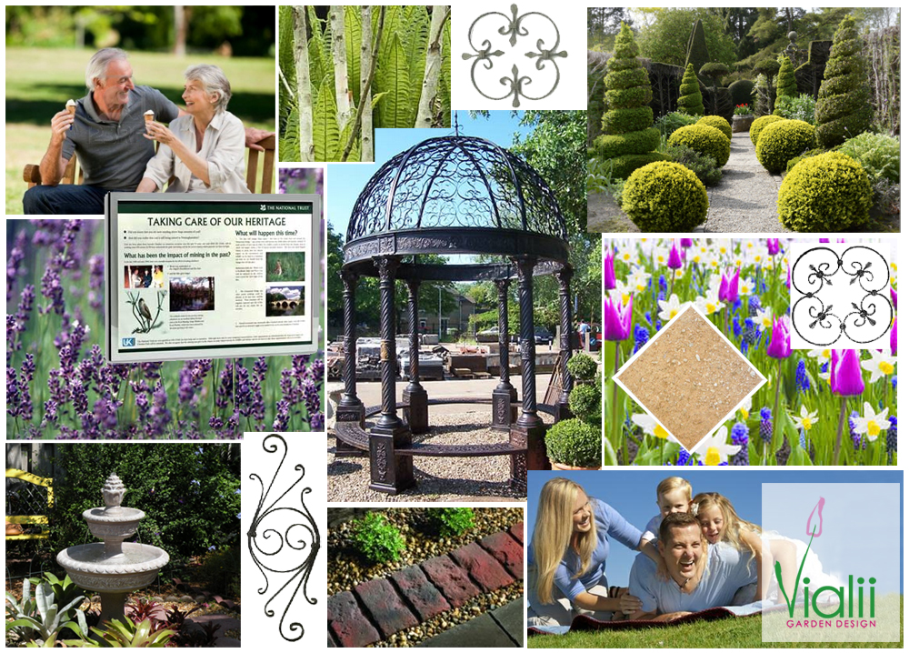 Garden Design Mood Board moodboard for a grow your own garden | vialii: moodboards Garden Design Mood Board moodboard for a grow your own garden | vialii: moodboards