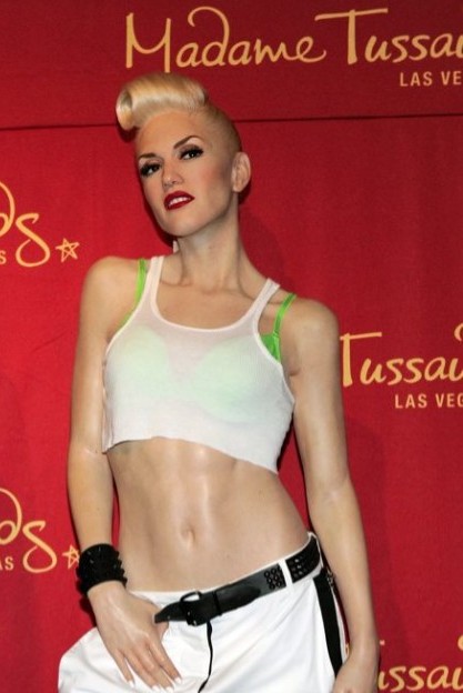 gwen stefani wax figure gwen stefani wax figure